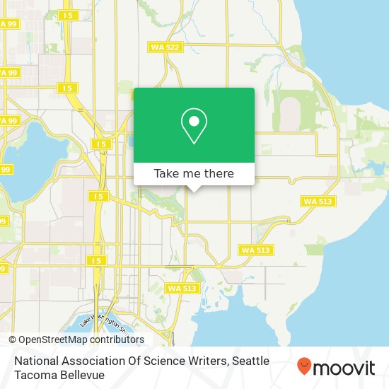 Mapa de National Association Of Science Writers