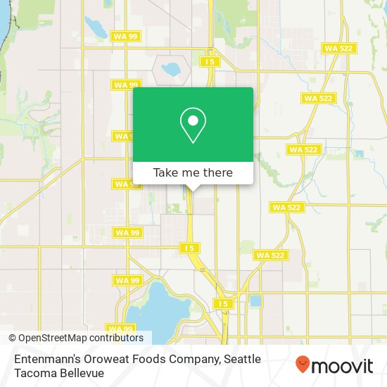 Mapa de Entenmann's Oroweat Foods Company