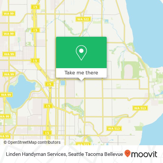 Mapa de Linden Handyman Services