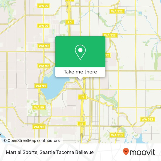 Martial Sports map