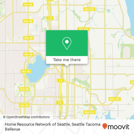 Home Resource Network of Seattle map