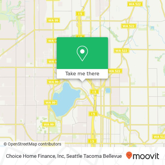 Mapa de Choice Home Finance, Inc