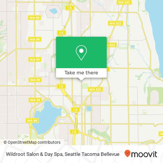 Wildroot Salon & Day Spa map