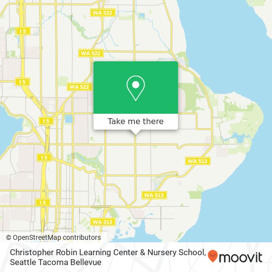Mapa de Christopher Robin Learning Center & Nursery School