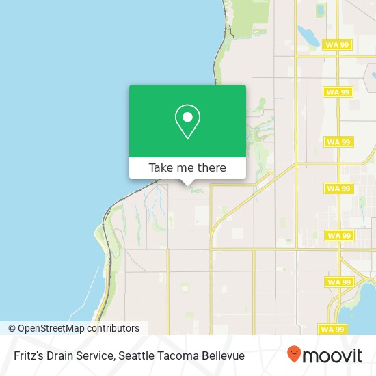 Mapa de Fritz's Drain Service