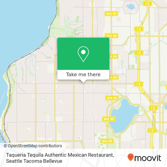 Taqueria Tequila Authentic Mexican Restaurant map