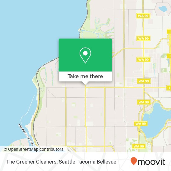 Mapa de The Greener Cleaners
