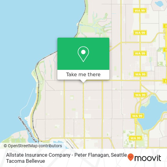 Mapa de Allstate Insurance Company - Peter Flanagan