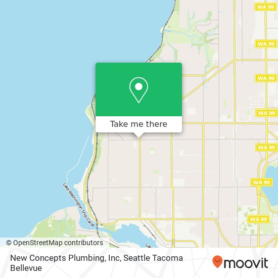 New Concepts Plumbing, Inc map