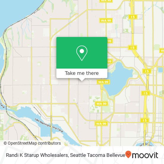 Randi K Starup Wholesalers map