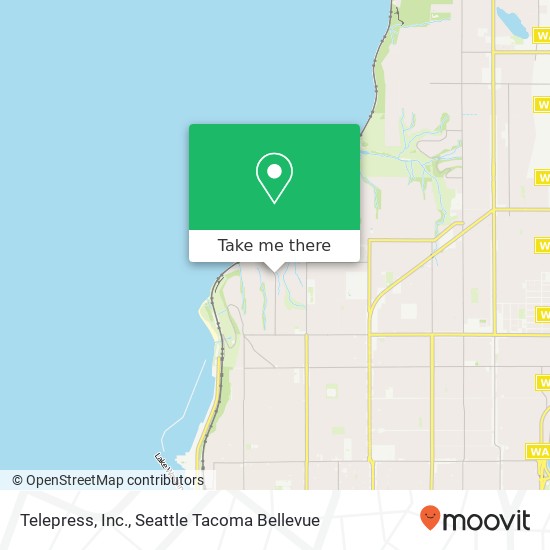 Telepress, Inc. map