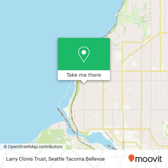 Mapa de Larry Clovis Trust