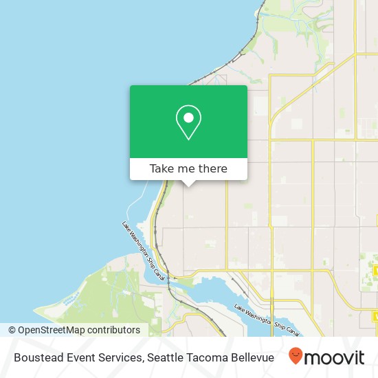 Boustead Event Services map