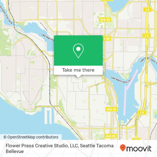 Mapa de Flower Press Creative Studio, LLC