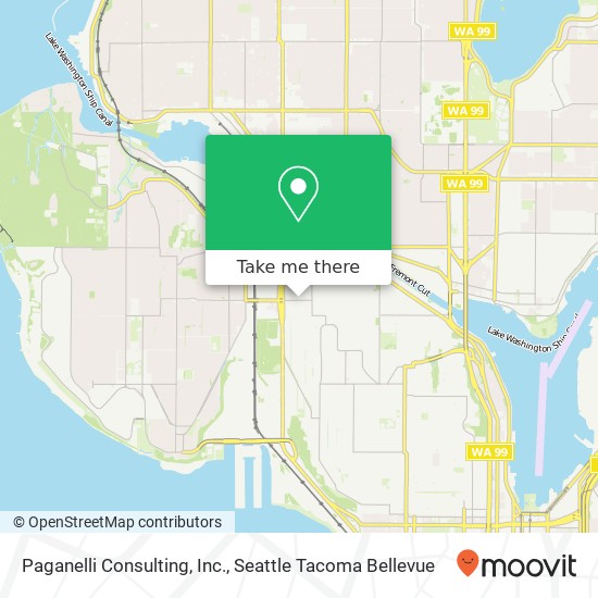 Paganelli Consulting, Inc. map
