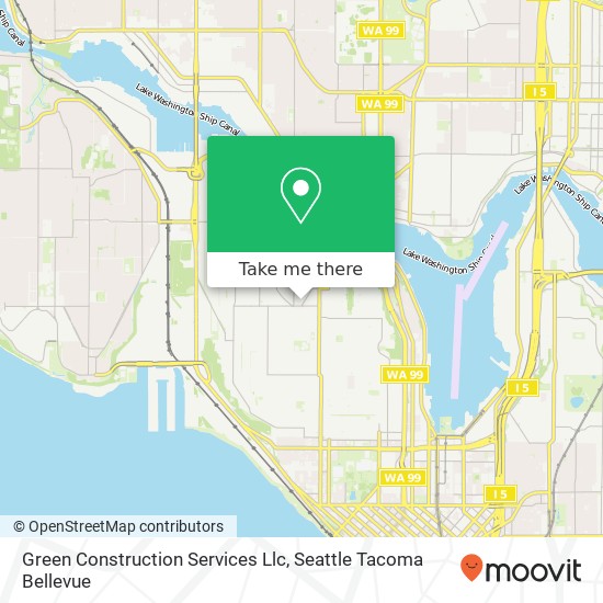 Green Construction Services Llc map