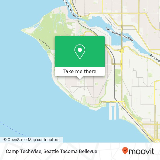 Mapa de Camp TechWise
