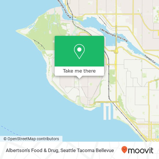 Albertson's Food & Drug map