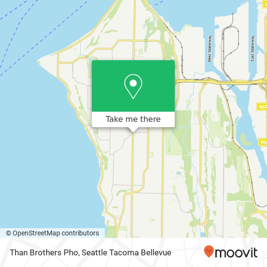 Than Brothers Pho map