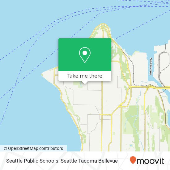 Mapa de Seattle Public Schools