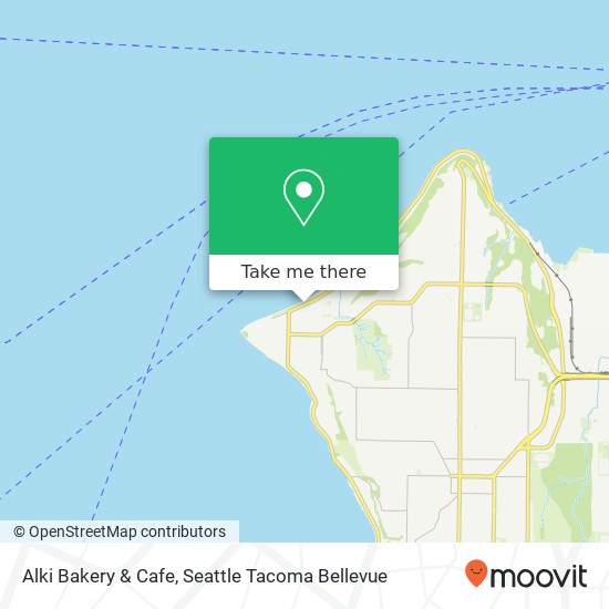 Alki Bakery & Cafe map