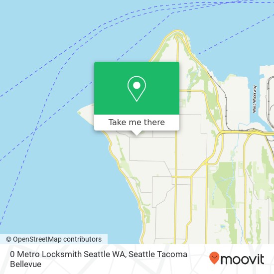 0 Metro Locksmith Seattle WA map