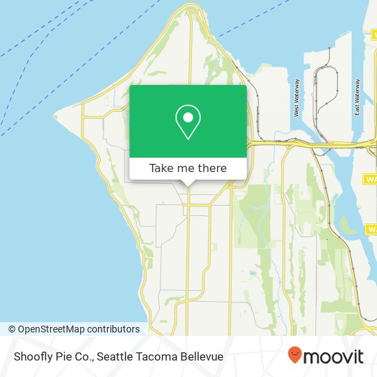 Shoofly Pie Co. map