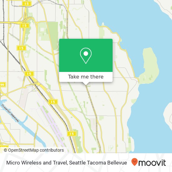 Micro Wireless and Travel map