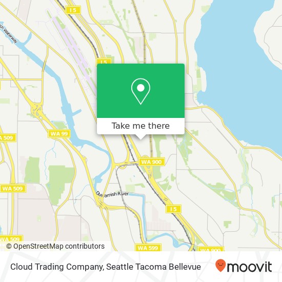 Cloud Trading Company map