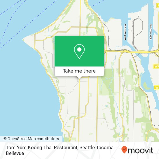 Mapa de Tom Yum Koong Thai Restaurant