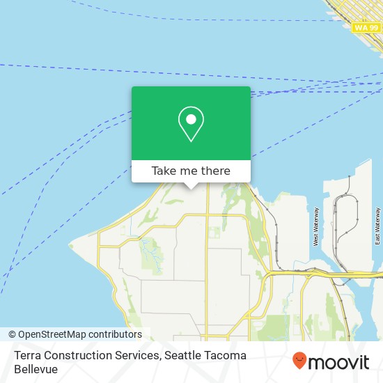 Terra Construction Services map