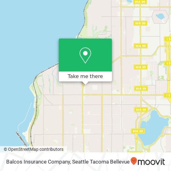 Balcos Insurance Company map