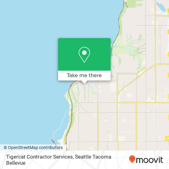 Tigercat Contractor Services map