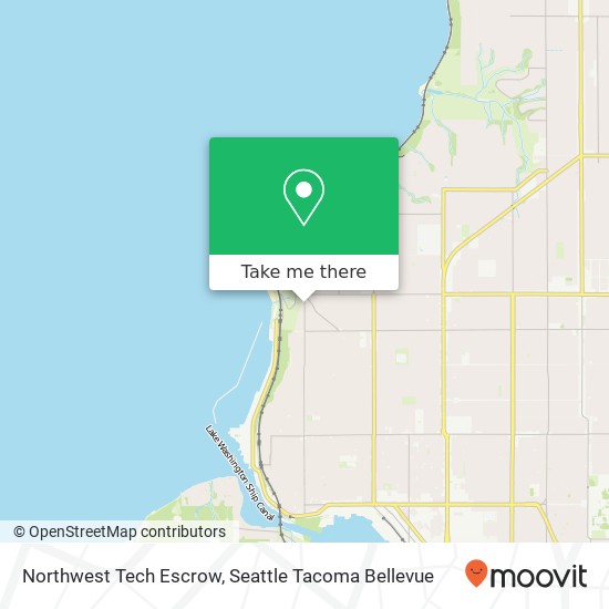 Northwest Tech Escrow map