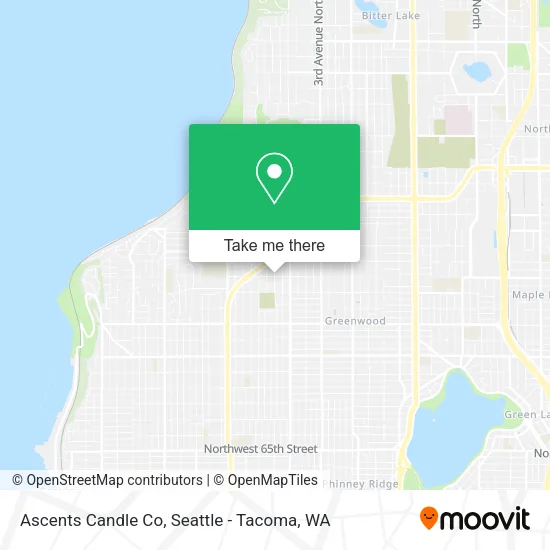 Ascents Candle Co map