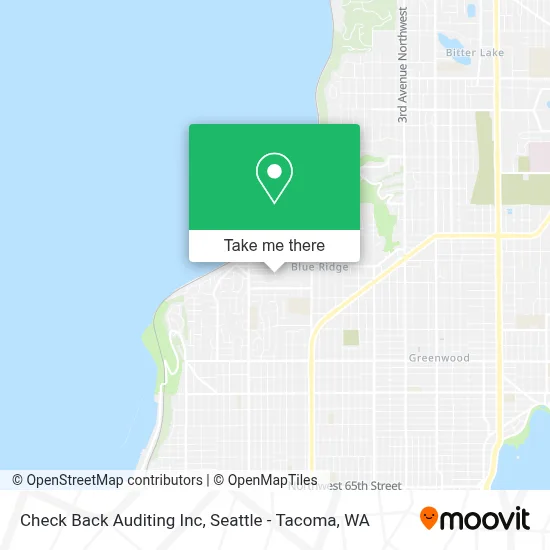 Check Back Auditing Inc map