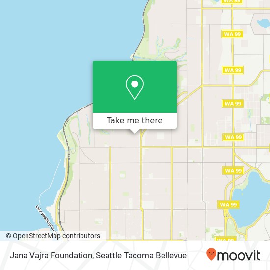 Mapa de Jana Vajra Foundation