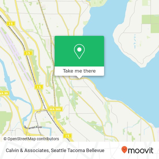 Calvin & Associates map