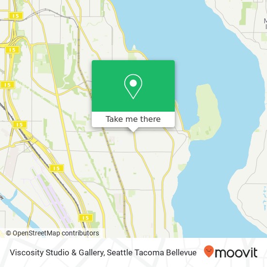 Viscosity Studio & Gallery map