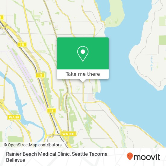 Rainier Beach Medical Clinic map