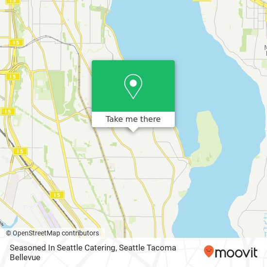 Seasoned In Seattle Catering map