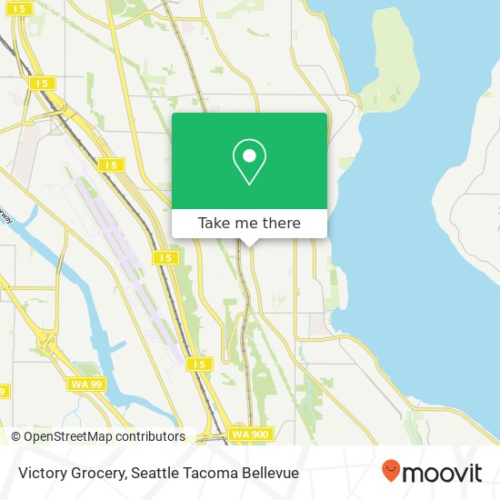 Victory Grocery map