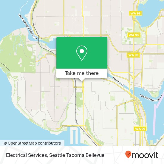 Electrical Services map