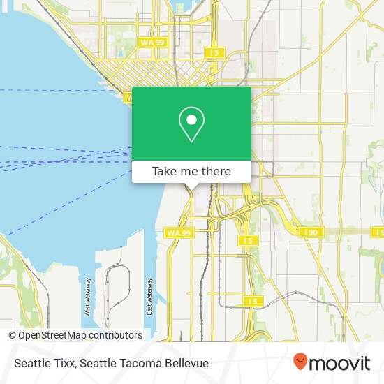 Mapa de Seattle Tixx