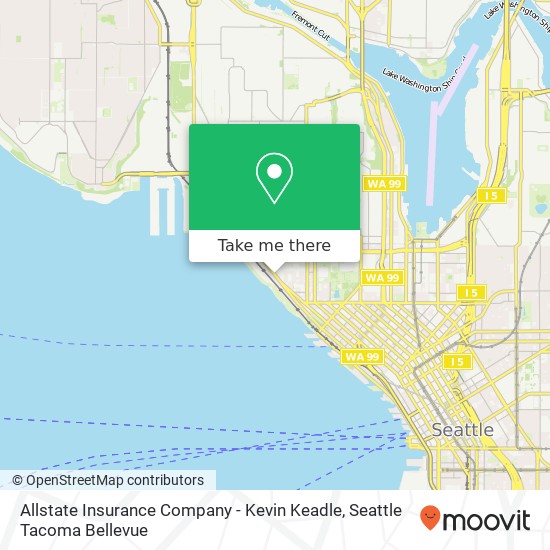 Mapa de Allstate Insurance Company - Kevin Keadle