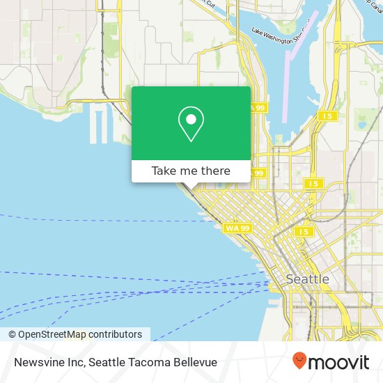 Mapa de Newsvine Inc