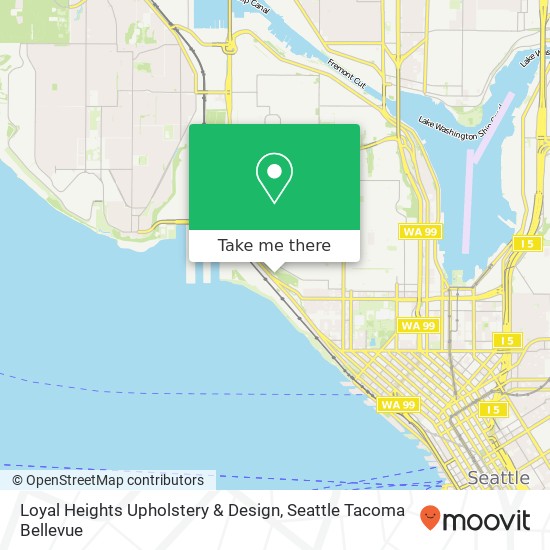 Loyal Heights Upholstery & Design map