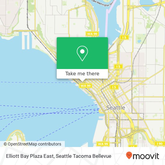 Mapa de Elliott Bay Plaza East