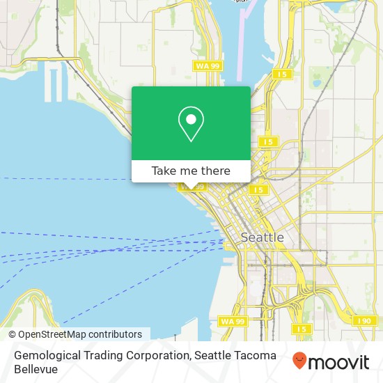 Mapa de Gemological Trading Corporation