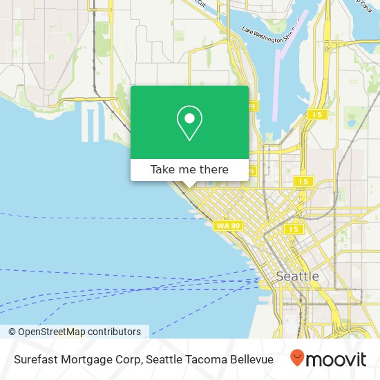 Mapa de Surefast Mortgage Corp